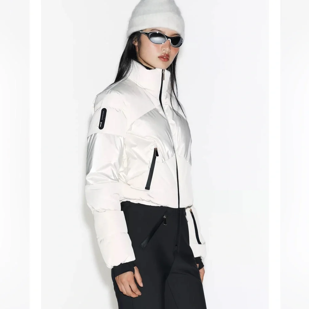 Zara COMBINED PUFFER WATER RESISTANT WINDPROOF RECCO® TECHNOLOGY SKI COLLECTION - Picture 3 of 16